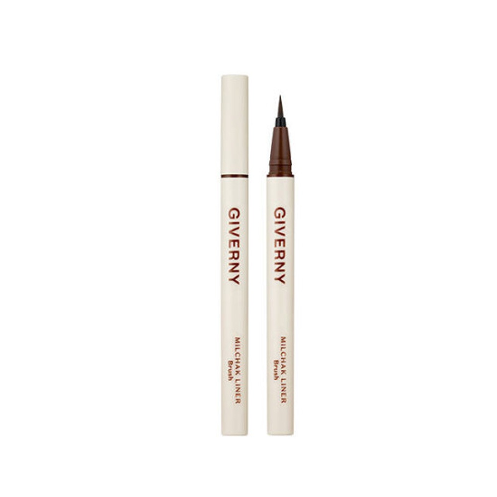 【正規品】公式代理店 GIVERNY ジヴェルニー 密着 ブラシ ライナー 3colors Milchak Brush Liner アイライナー 韓国メイク 韓国コスメ アイメイク