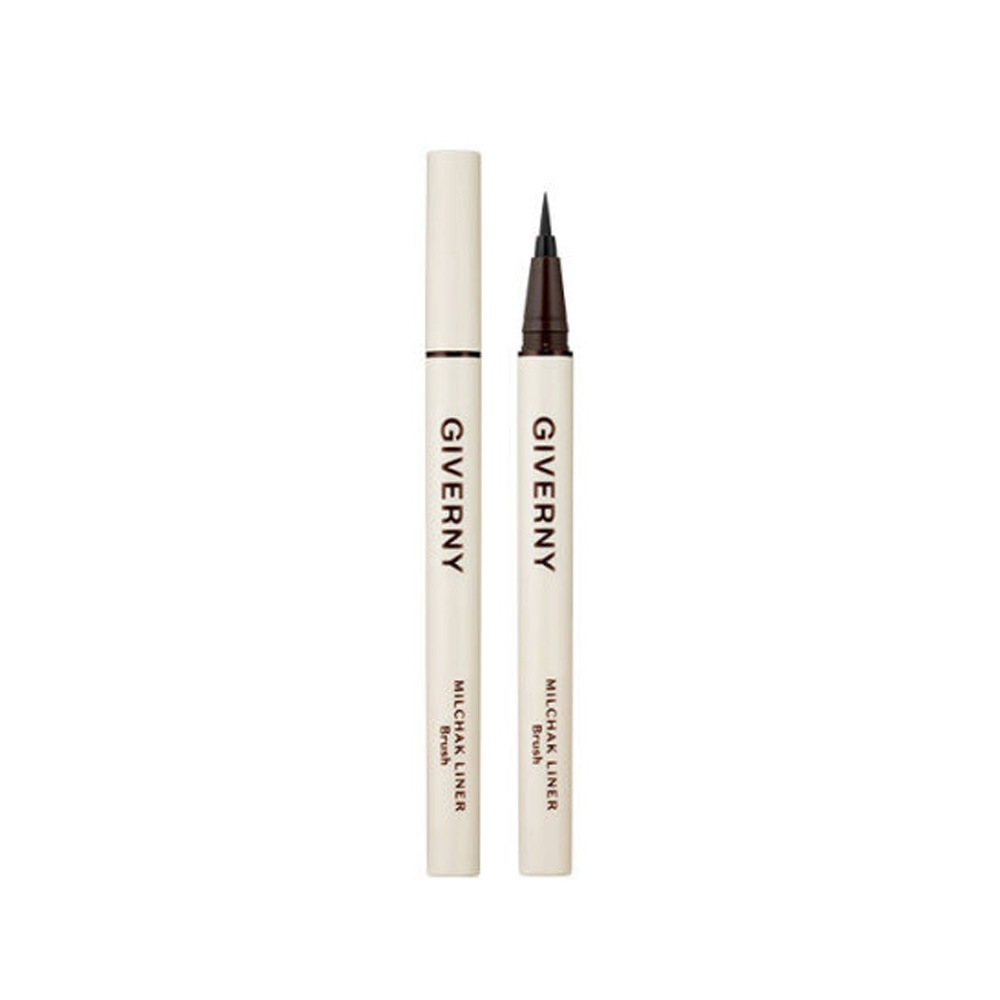 【正規品】公式代理店 GIVERNY ジヴェルニー 密着 ブラシ ライナー 3colors Milchak Brush Liner アイライナー 韓国メイク 韓国コスメ アイメイク