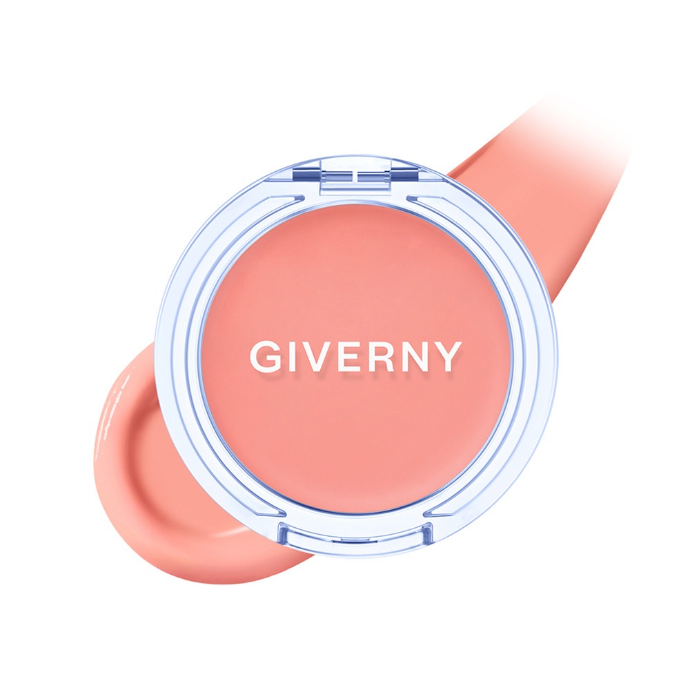 【正規品】公式代理店 GIVERNY ジヴェルニー デューイ ジェルグロウブラッシャー チーク 3color