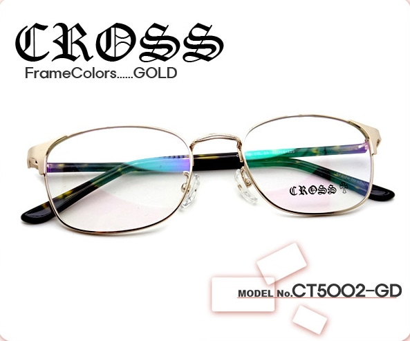 激安メガネ通販】CROSS CT5002-GD(ゴールド) 高級デザイン眼鏡の格安
