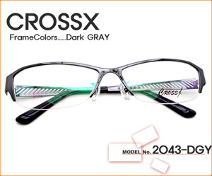 ڷ¥ᥬΡ CROSSX CX2043-DGY C3