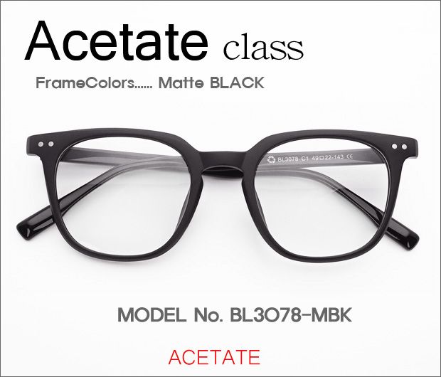�ڷ�¥ᥬ�����Ρ� Acetate���饹 BL3078-MBK