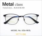 �ڷ�¥ᥬ�����Ρ� Metal���饹 6126-BKSL