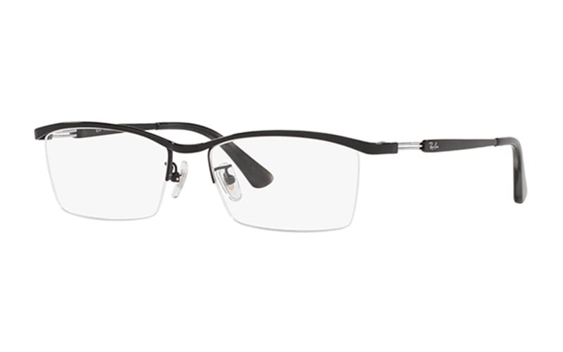 RX8746D 1017 55 レイバン Ray-Ban チタン スクエア アジアンデザインモデル ナイロール ハーフリム TITANIUM|商品検索