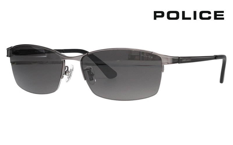 SPLM29J 627P 59 ポリス POLICE  サングラス JET 2024年モデル メタル スクエア ハーフリム ジャパンモデル メンズ チタニウム 偏光レンズ|商品検索