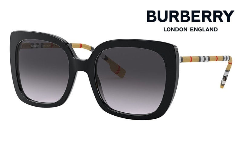 BE4323F 38538G 56 BURBERRY バーバリー サングラス CAROLL キャロル スクエア バタフライ フルフィットモデル