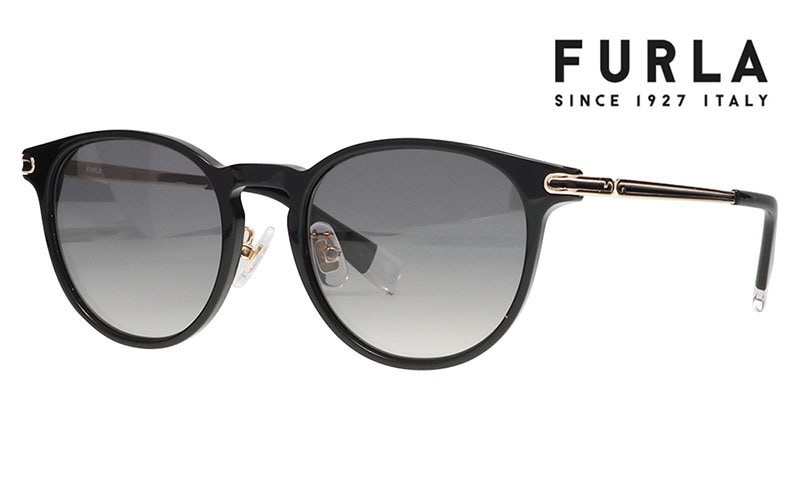 SFU744J 700P 50 フルラ FURLA  サングラス 2024年モデル ボストン ウェリントン ジャパンモデル レディース セル 紫外線対策
