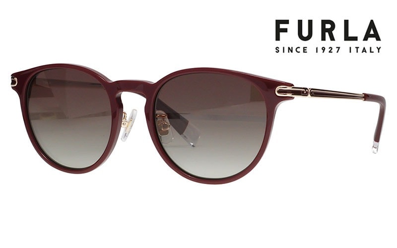 SFU744J G96P 50 フルラ FURLA  サングラス 2024年モデル ボストン ウェリントン ジャパンモデル レディース セル 紫外線対策