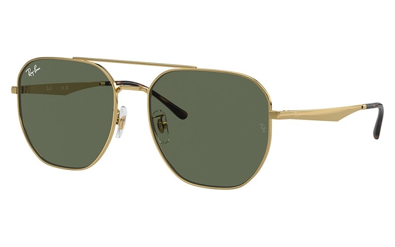 RB3724D 001/71 59 レイバン Ray-Ban サングラス アジアンフィット ダブルブリッジ ティアドロップタイプ ラウンド メタル