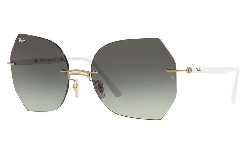 RB8065 157/11 62 レイバン Ray-Ban サングラス ツーポイント リムレス バタフライ 軽量|商品検索