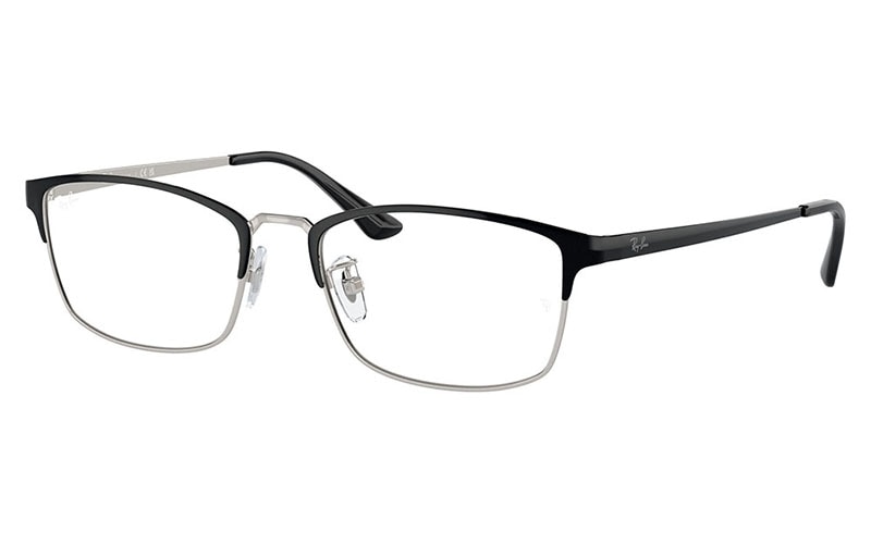 RX8772D 1235 54 レイバン Ray-Ban スクエア メンズ アジアンモデル メタル チタン