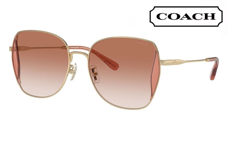 HC7158D 900513 58 コーチ COACH サングラス スクエア セル レディース おしゃれ UVカット アジアンモデル