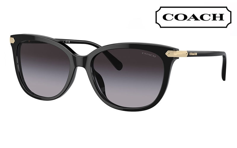 HC8378U 50028G 57 コーチ COACH サングラス キャットアイ セル ユニバーサルフィット レディース