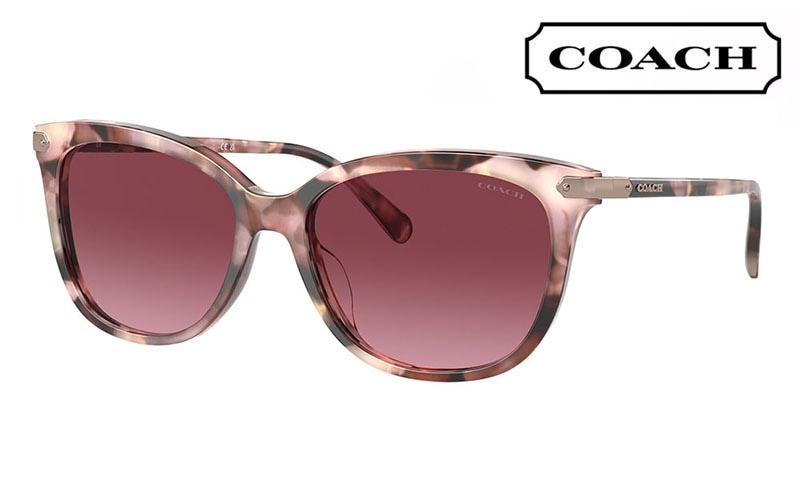 HC8378U 55288H 57 コーチ COACH サングラス キャットアイ セル ユニバーサルフィット レディース