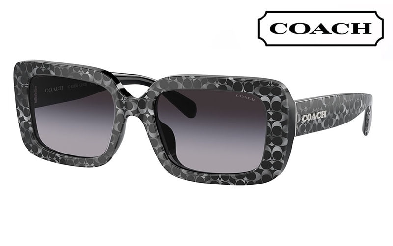 HC8380U 578346 54 コーチ COACH サングラス レクタングル セル ユニバーサルフィット 