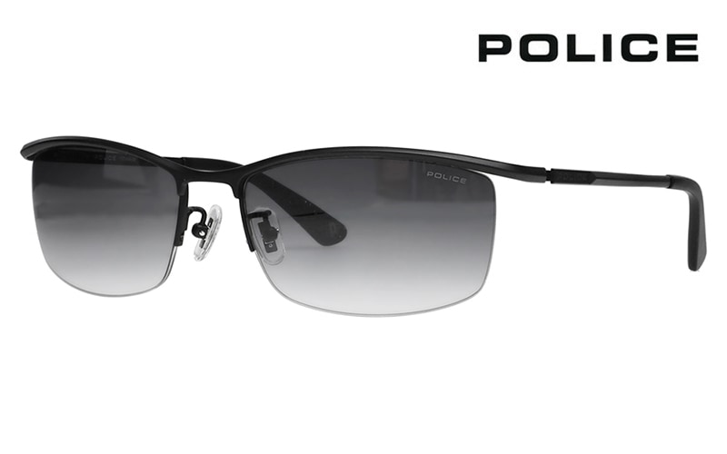 SPLG38J 531N 59 ポリス POLICE  サングラス 復刻別注モデル VOLTAGE ボルテージ ナイロール メンズ スクエア チタニウム|商品検索