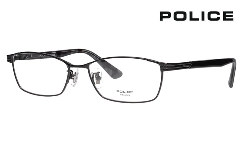 VPLN73J 0530 54 ポリス POLICE メタル スクエア メンズ レディース