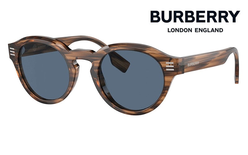 BE4404F 409680 50 BURBERRY バーバリー サングラス ラウンド ローブリッジフィット セル 