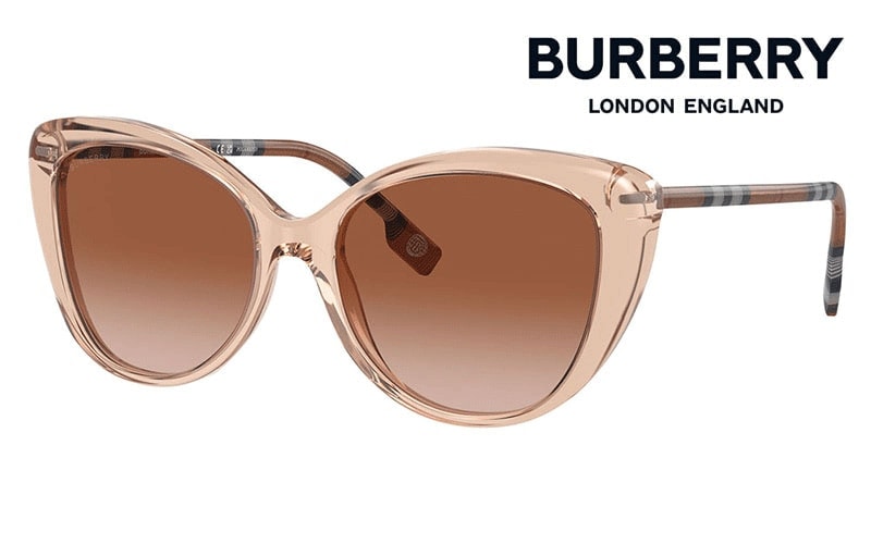BE4407F 408813 54 BURBERRY バーバリー キャットアイ  ローブリッジフィット セル レディース