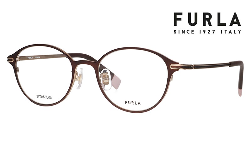 VFU752J 0326 49 フルラ FURLA メガネ メガネフレーム ボストン ラウンド ジャパンモデル メタル チタン レディース|商品検索