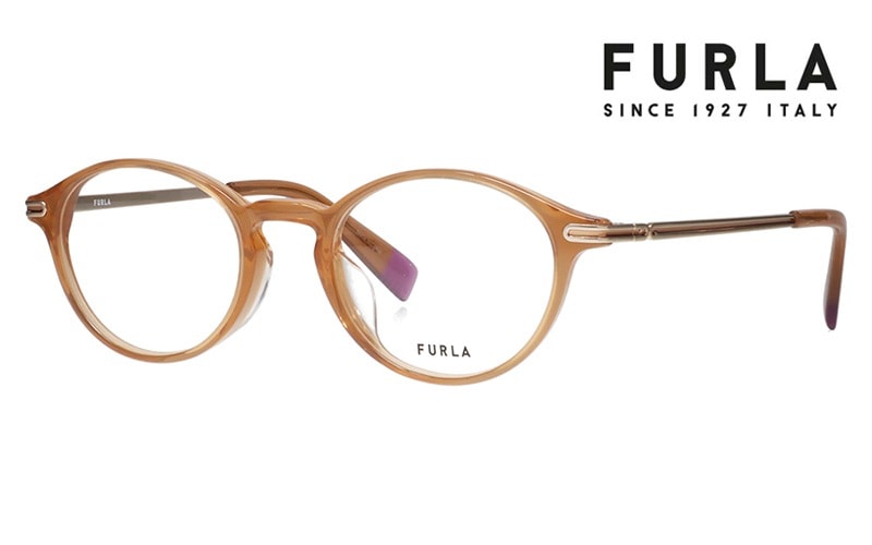 FURLA フルラ レディース メガネ フレーム  VFU753J-07TI FURLA - FURLA フルラ レディース メガネ フレーム VFU753J-07TIの通販