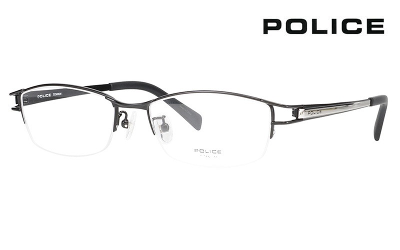VPL174J BK3X 54 ポリス POLICE メガネ メガネフレーム メンズ スクエア ナイロール ハーフリム チタン ジャパンモデル|商品検索
