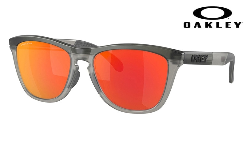 【新品未使用】OAKLEY Frogskinsオークリー フロッグスキン Frogskins™ Hybrid Prizm Violet Matte Lilac/Prizm Clear アイ