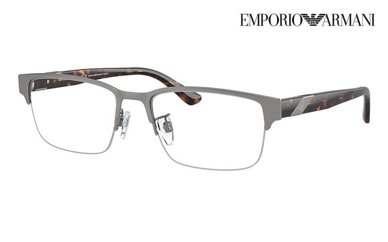 EA1129 3047 55 エンポリオアルマーニ EMPORIO ARMANI スクエア  ハーフリム メンズ 