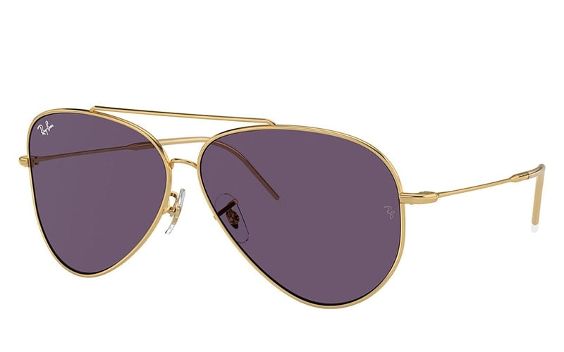 中古 Ray-Ban AVIATOR REVERSE RBR0101S 001/1A 59 Ray-Ban AVIATOR REVERSE アビエーター