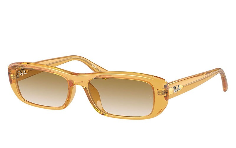 RB4436D 668213 55 Ray-Ban レイバン純正レンズ対応 スクエア オーバル フラットレンズ アジアンフィット ライトカラー