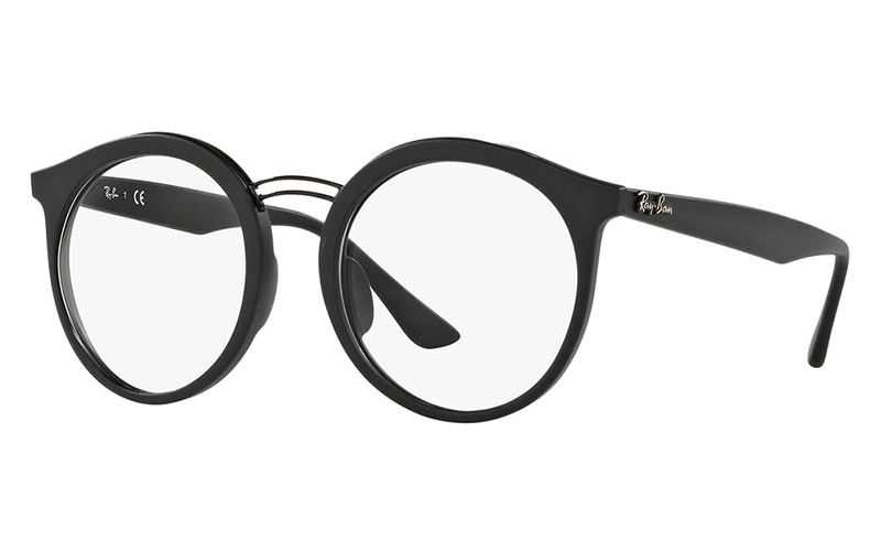メカ RX7110F 5196 52 Ray-Ban レイバン メガネ セル ラウンド ダブル