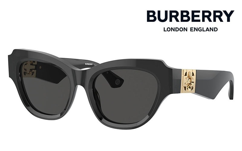 BE4423F 411287 52 バーバリー BURBERRY  フルフィットモデル レディース MADE IN ITALY スクエア キャットアイ