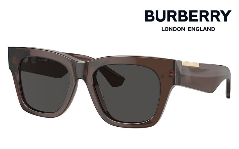BE4424F 411687 52 バーバリー BURBERRY  フルフィットモデル レディース MADE IN ITALY スクエア ウェリントン