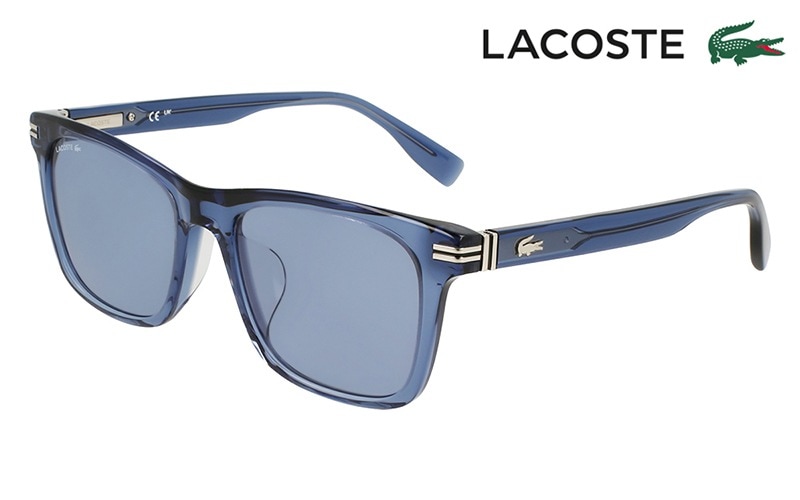 L6050SLB 410 53 LACOSTE ラコステ サングラス アセテート ウェリントン ラコステ アイウェア アンバサダー 宮世琉弥さん着用モデル
