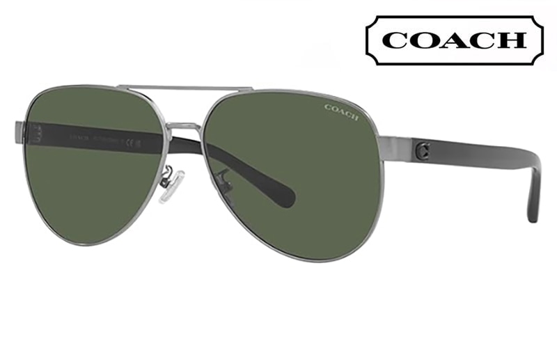 コーチ サングラス HC7143 900471 61 COACH CD467 パイロット ダブルブリッジ メンズ|商品検索