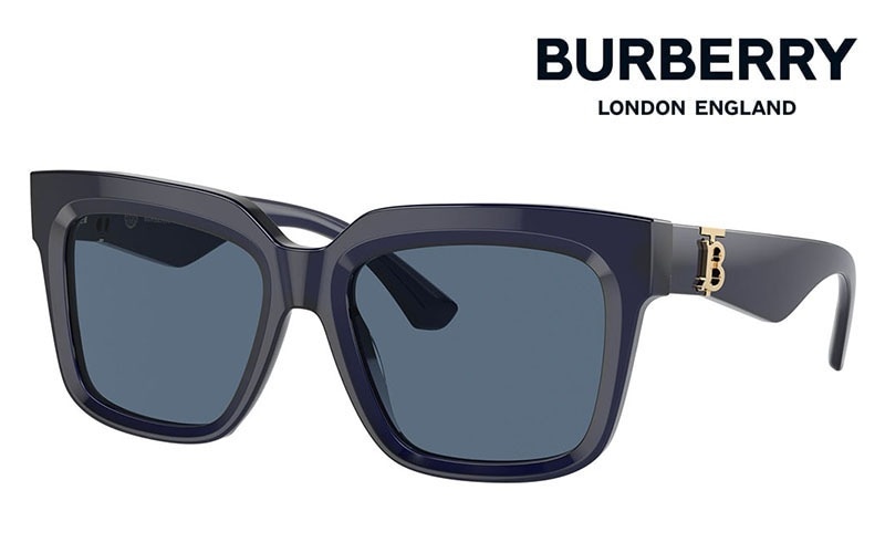 BE4419F 412080 54 バーバリー BURBERRY スクエア フルフィットモデル レディース TBロゴ