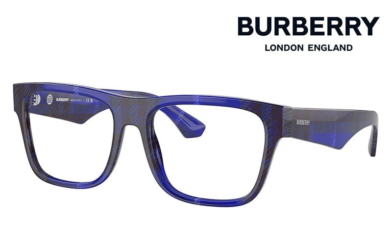 BE2411F 4114 55 バーバリー フルフィット スクエア セル メンズ