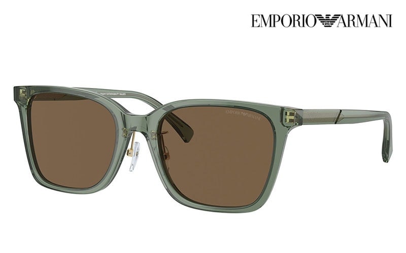 EA4226D 536273 55 EMPORIO ARMANI エンポリオアルマーニ サングラス スクエア アジアンフィット メンズ 　