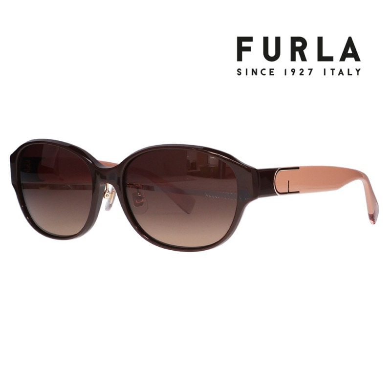 SFU849J 6XKP 55 フルラ FURLA サングラス オーバル ラウンド ジャパンモデル レディース セル 紫外線 UVカット おしゃれ 運転用