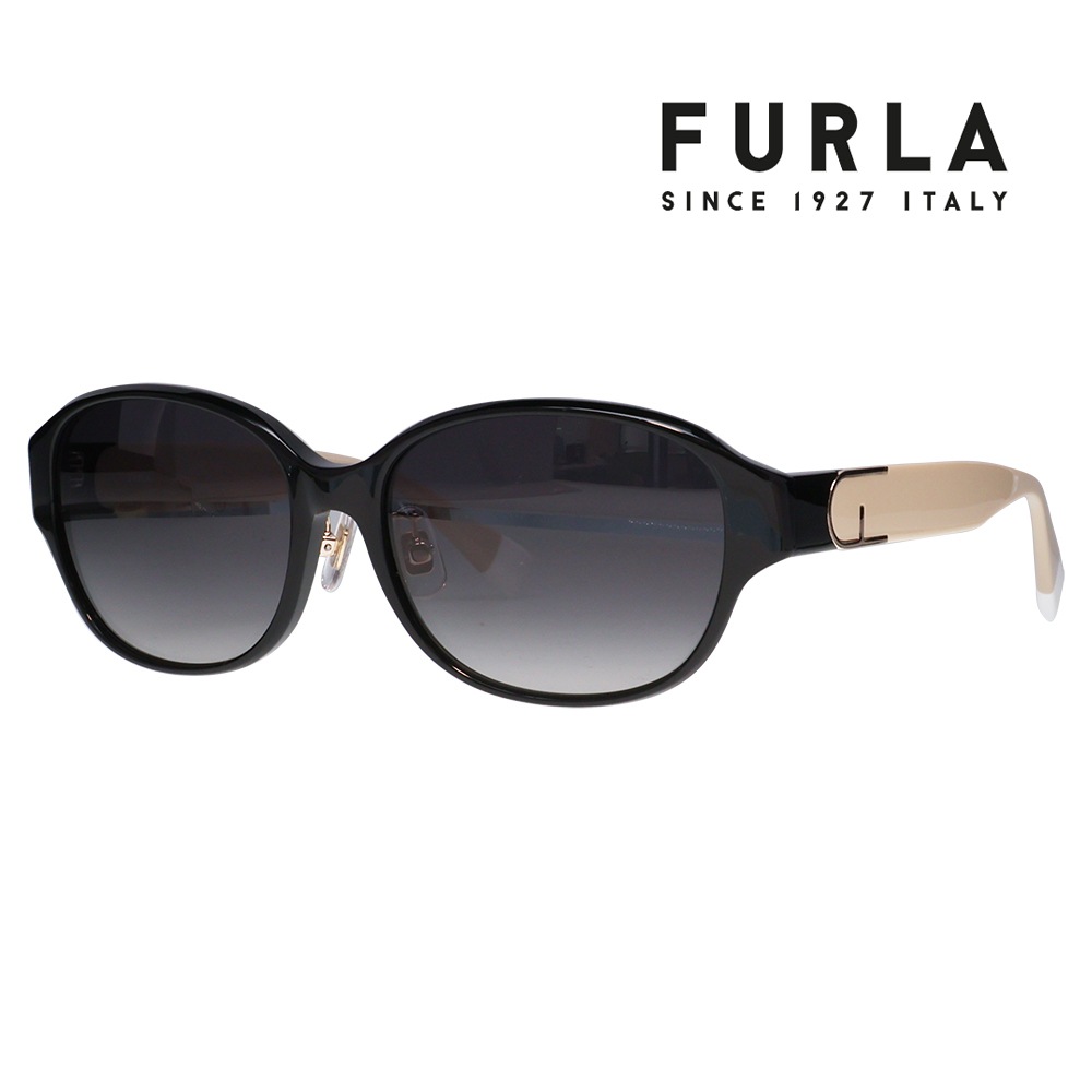 SFU849J 700P 55 フルラ FURLA サングラス オーバル ラウンド