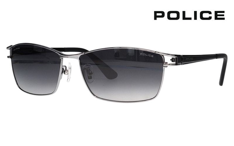 SPLQ02J 568P 59 ポリス POLICE サングラス 2025年モデル JET ジェット スクエア メンズ メタル 偏光|商品検索