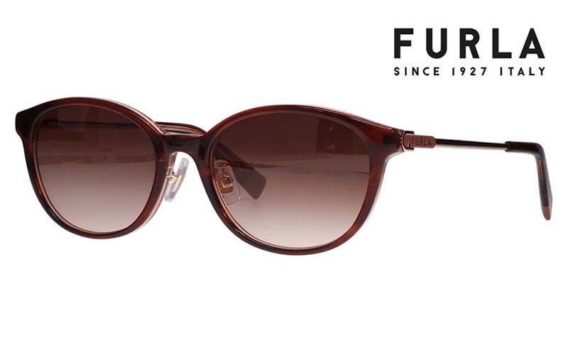SFU851J 01FW 52 FURLA フルラ サングラス ウェリントン オーバル セル ジャパンモデル レディース