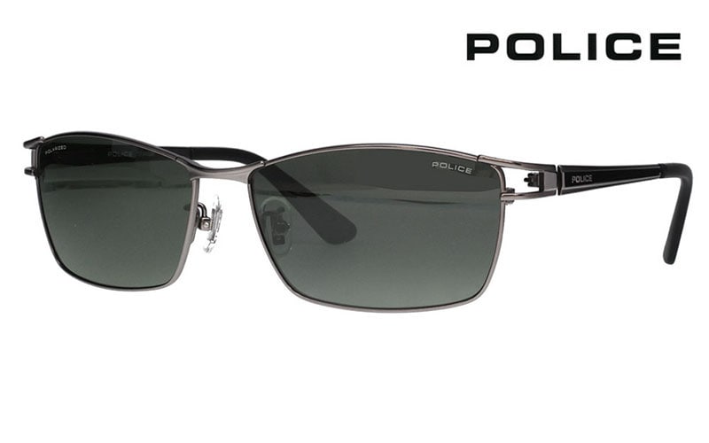 SPLQ02J 627P 59 ポリス POLICE サングラス 2025年モデル JET ジェット スクエア メンズ メタル 偏光|商品検索