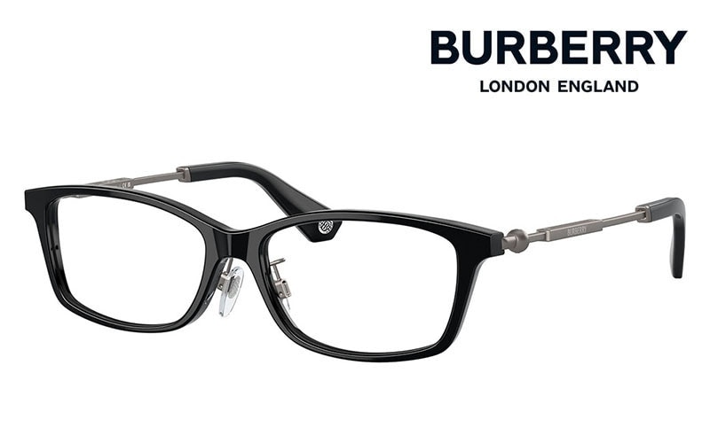 BE2414D 3001 55 BURBERRY バーバリー アジアンデザイン スクエア セル メタル メンズ