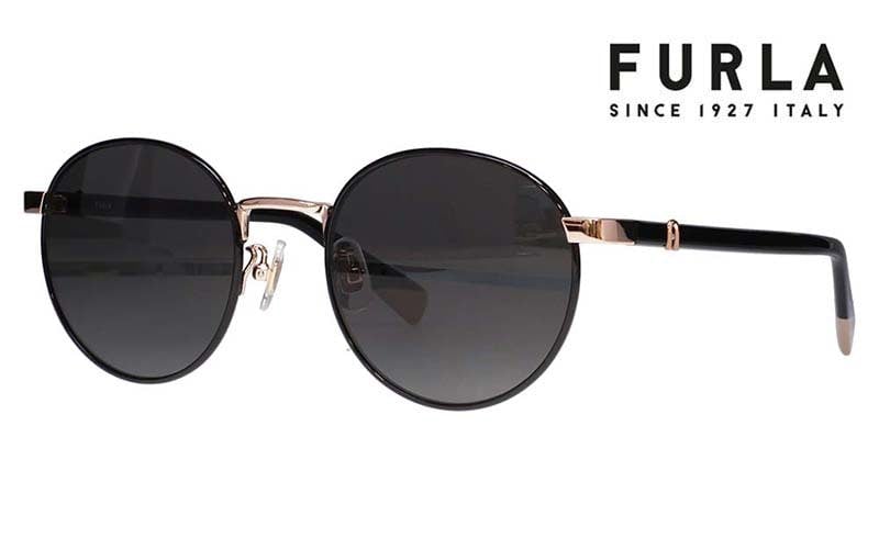 SFU854J 177P 51 FURLA フルラ サングラス ラウンド メタル