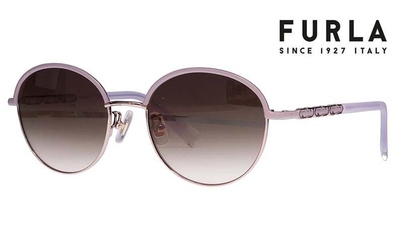 SFU856J 08R5 52 FURLA フルラ サングラス ボストン ラウンド