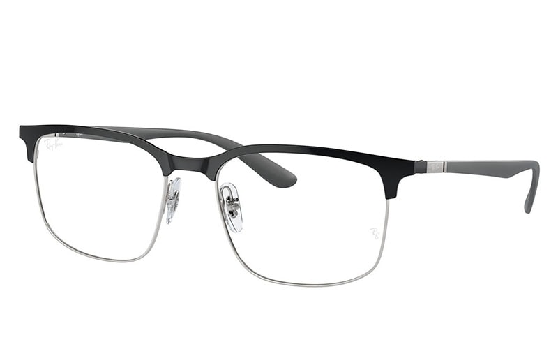 RX6518 3163 55 Ray-Ban レイバン スクエア  ブロー メタル 