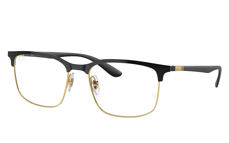 RX6518 2890 57 Ray-Ban レイバン スクエア  ブロー メタル 