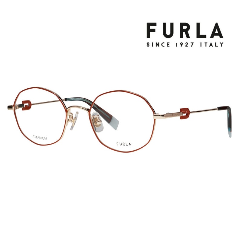 VFU860J 0323 49 FURLA フルラ  オクタゴン メタル ジャパンモデル レディース