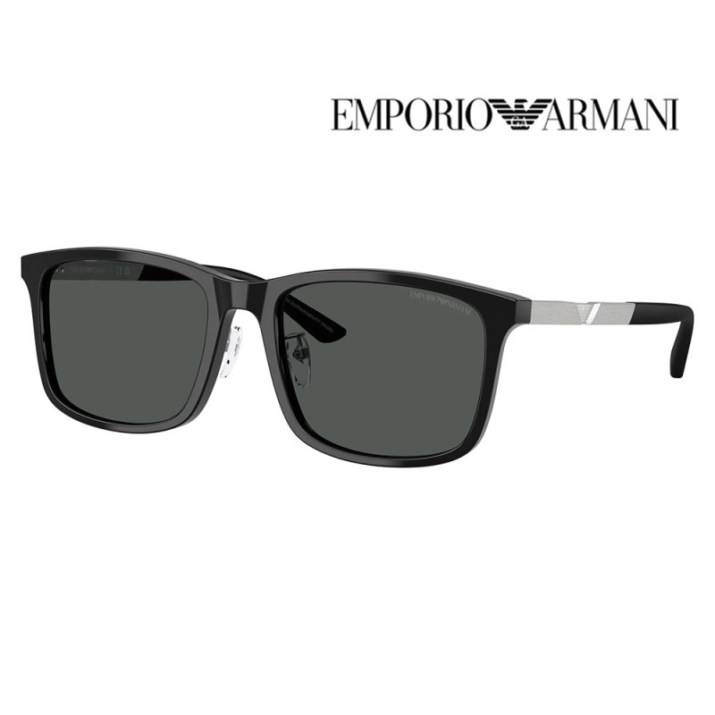 EA4241D 501787 57 EMPORIO ARMANI エンポリオアルマーニ サングラス アジアンデザインモデル  スクエア セル メンズ 　